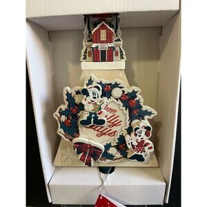 Disney Mickey and Friends Spinning Musical Holiday Tree New 11" Tall Christmas